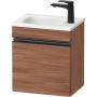 Duravit Sivida SV4649LBD790000 szafka 40x29.5x44 cm podumywalkowa wisząca czarna-orzech zdj.1