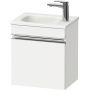 Duravit Sivida SV4649R10180000 szafka 40x29.5x44 cm podumywalkowa wisząca biała-chrom zdj.1