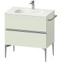 Duravit Sivida SV4651010HH0000 szafka 81x47.7x59.2 cm podumywalkowa wisząca zielona-chrom zdj.1