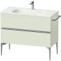 Duravit Sivida SV4652010HH0000 szafka 101x47.7x59.2 cm podumywalkowa wisząca zielona-chrom zdj.1