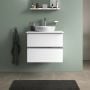 Duravit Sivida SV4657010180000 szafka 64.5x47.5x54.8 cm podumywalkowa wisząca biała-chrom zdj.3