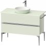 Duravit Sivida SV4659010HH0000 szafka 104.5x47.5x54.8 cm podumywalkowa wisząca zielona-chrom zdj.1