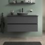 Duravit Sivida SV46590BD490000 szafka 104.5x47.5x54.8 cm podumywalkowa wisząca czarna-grafitowa zdj.3