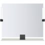 Duravit Sivida SV74220BDHH0000 lustro 85x65 cm prostokątne z oświetleniem czarny-zielony zdj.3