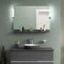 Duravit Sivida SV7423010490000 lustro 105x65 cm prostokątne z oświetleniem chrom-grafit zdj.3