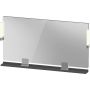 Duravit Sivida SV7425010490000 lustro 133x65 cm prostokątne z oświetleniem chrom-grafit zdj.1