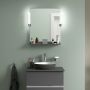 Duravit Sivida SV7431010490000 półka 60 cm grafitowa-chrom zdj.3