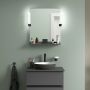 Duravit Sivida SV74310BD490000 półka 60 cm czarna-grafitowa zdj.3