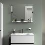 Duravit Sivida SV74320BD180000 półka 80 cm biała-czarna zdj.3