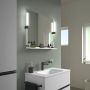 Duravit Sivida SV74320BD180000 półka 80 cm biała-czarna zdj.6