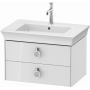 Duravit White Tulip WT435108585 szafka wisząca podumywalkowa 68.4x45.8 cm zdj.1