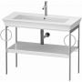 Duravit White Tulip WT4547B8585 konsola podumywalkowa 98.4x45x76 cm biała zdj.1