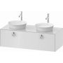 Duravit White Tulip WT4983B8585 szafka wisząca podumywalkowa 130x55 cm zdj.1