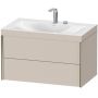 Duravit XViu XV4615OB191P umywalka z szafką zdj.1