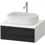 Duravit Zencha ZE4810063800000 szafka 65x55x28.1 cm podumywalkowa wisząca grafitowa zdj.1