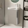 Elita Summer RE020450147020 umywalka z szafką 45.2 cm beżową zdj.5