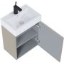 Elita Tiny RE020451167020 umywalka z szafką 45 cm beżową zdj.3