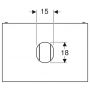 Geberit Variform 501169001 szafka z blatem 90x51x23.5 cm podumywalkowa wisząca dąb zdj.3