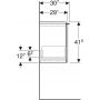 Geberit iCon 502302011 szafka wisząca podumywalkowa 52x30.7 cm zdj.4