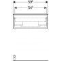 Geberit iCon 502310012 szafka wisząca podumywalkowa 59.2x47.6 cm zdj.3