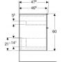 Geberit iCon 502315JH1 szafka wisząca boczna 45x47.6 cm zdj.4