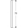 Geberit Option Basic Square 502810001 lustro 120x70 cm prostokątne z oświetleniem zdj.3