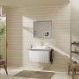 Hansgrohe Xelu Q 54094050 blat naszafkowy 78x55 cm biały zdj.4