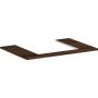Hansgrohe Xelu Q 54094630 blat naszafkowy 78x55 cm orzech zdj.1