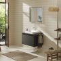 Hansgrohe Xelu Q 54094910 blat naszafkowy 78x55 cm szary zdj.6