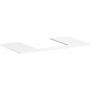 Hansgrohe Xelu Q 54095050 blat naszafkowy 98x55 cm biały zdj.1