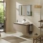 Hansgrohe Xelu Q 54096230 blat naszafkowy 118x55 cm dąb zdj.3