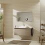 Hansgrohe Xelu Q 54096230 blat naszafkowy 118x55 cm dąb zdj.4