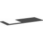 Hansgrohe Xelu Q 54097910 blat naszafkowy 136x55 cm szary zdj.1