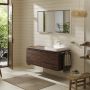 Hansgrohe Xelu Q 54098630 blat naszafkowy 136x55 cm orzech zdj.5