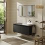 Hansgrohe Xelu Q 54098910 blat naszafkowy 136x55 cm szary zdj.4
