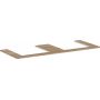 Hansgrohe Xelu Q 54099230 blat naszafkowy 136x55 cm dąb zdj.1