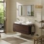 Hansgrohe Xelu Q 54099630 blat naszafkowy 136x55 cm orzech zdj.4