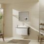 Hansgrohe Xelu Q 54109050 blat naszafkowy 78x55 cm biały zdj.5