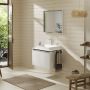 Hansgrohe Xelu Q 54109050 blat naszafkowy 78x55 cm biały zdj.6