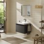 Hansgrohe Xelu Q 54109910 blat naszafkowy 78x55 cm szary zdj.3