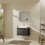 Hansgrohe Xelu Q 54109910 blat naszafkowy 78x55 cm szary zdj.4
