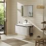 Hansgrohe Xelu Q 54110050 blat naszafkowy 98x55 cm biały zdj.3
