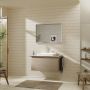 Hansgrohe Xelu Q 54110230 blat naszafkowy 98x55 cm dąb zdj.5