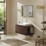 Hansgrohe Xelu Q 54110630 blat naszafkowy 98x55 cm orzech zdj.5