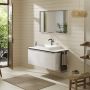 Hansgrohe Xelu Q 54111050 blat naszafkowy 118x55 cm biały zdj.3