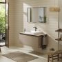 Hansgrohe Xelu Q 54111230 blat naszafkowy 118x55 cm dąb zdj.3