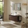 Hansgrohe Xelu Q 54111630 blat naszafkowy 118x55 cm orzech zdj.5