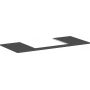 Hansgrohe Xelu Q 54111910 blat naszafkowy 118x55 cm szary zdj.1