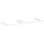 Hansgrohe Xelu Q 54112050 blat naszafkowy 156x55 cm biały zdj.1