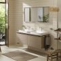 Hansgrohe Xelu Q 54112230 blat naszafkowy 156x55 cm dąb zdj.4